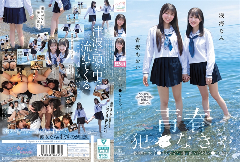 青春、犯●なきゃ。教師は、女子●生と水を一緒に飲んだあとレ●プしたい。 青坂あおい,浅海なみ